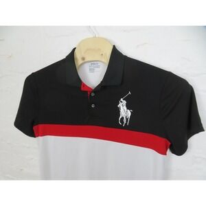 Polo Ralph Lauren Polo Shirt Mens Large Performance Big Pony Tennis Golf Stretch